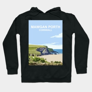 Mawgan Porth, Cornwall. Cornish gift. Kernow landscape Hoodie